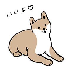 いろんな犬のスタンプ(なかよし)