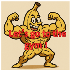 Muscle Banana Power!