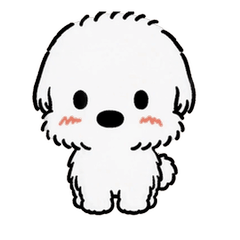 動く！もふもふマルチーズ