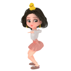 MongeBon:Animated Daily Stickers