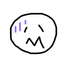 手書き顔文字ー