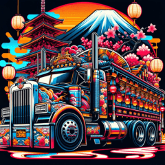 デコトラで彩るトラックドライバー日常会話