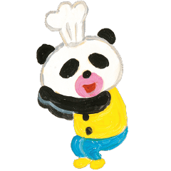 パンダのおさじ　ハッピー！スタンプ