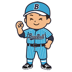 野球少年の日常スタンプ