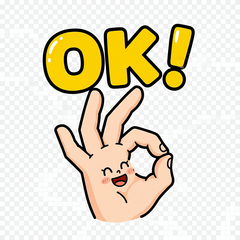 指たちのスタンプ