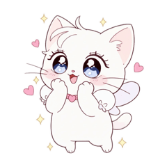 ゆるふわ天使の猫