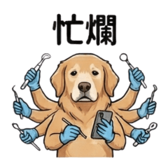 The Cynical Dental Golden Retriever