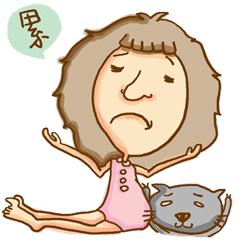 a little baby with cat-olio