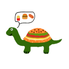Hamburger Tortoise and its good partners
