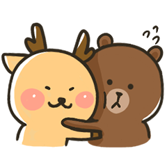 バンビと BROWN & FRIENDS の日常-日本語版
