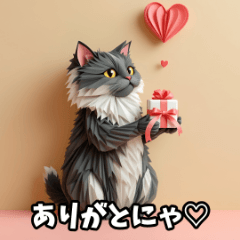 Yurunyanko Daily Usable Stickers