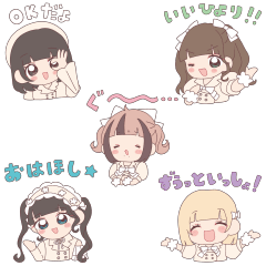 リボンのないぷれぜんと公式スタンプ