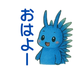 アオミノウミウシBlue Dragon w016