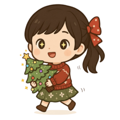 Christmas Girl's Warm Wishes(The girls5)