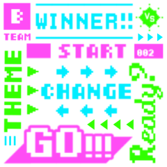 オプチャパーティースタンプ【4色】