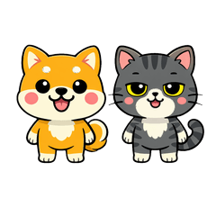 仲良し！しばいぬとトラねこの毎日(ネタ編)