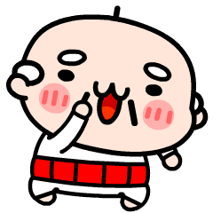 【動く】じいじ君の敬語スタンプ