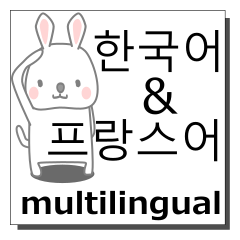 韓国語,フランス語,多言語の同時送信