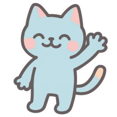 パステルにゃんこ日常ことば集