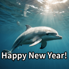 海の生き物のお正月ポップアップ(再販)