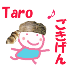 太郎 ちゃん の名前スタンプ