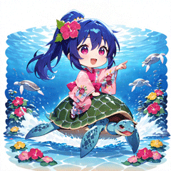 宮城島 ほぬ スタンプ Vol.01