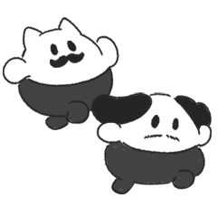 こじらせ喫茶ヲトナのメッセージスタンプ1