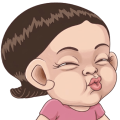 Sister and brother27(clay style)