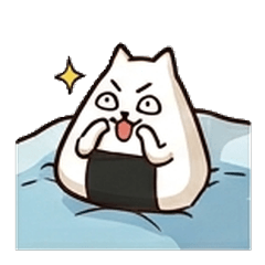 おにぎり猫【文字なし】