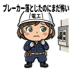 電工ちゃん③ 【電気工事士の日常】