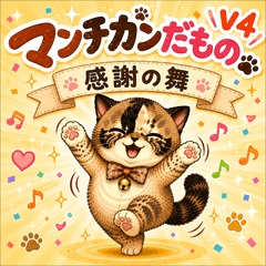 マンチカンだもの v4　感謝の舞
