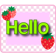 Strawberry pink abstract Dialog box 10