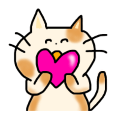 ヘタねこのスタンプ01