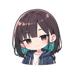 後輩の城目ちゃんスタンプ　01