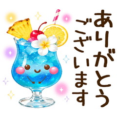 毎日使える♡癒しの夏スタンプ