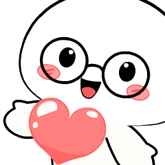 Baldie Glasses 15 : Animated Stickers