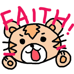 Tiger with Faith 2!