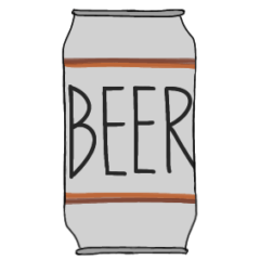 ビールの空き缶
