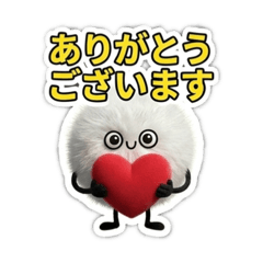 ◉◡◉ふわふわ白毛玉の日常【敬語】