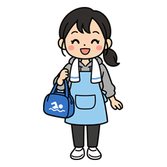 スイミング母★水泳の送迎・家族連絡