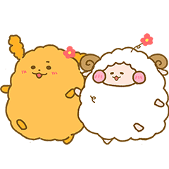 QQ chickendog and happy sheep