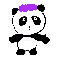 紫ウィックパンダ