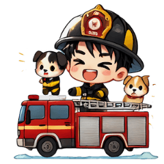 Ann firefighter, A day in the life