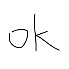 手書きスタンプ：なんでも使える