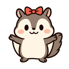 Adorable Momonga Stickers