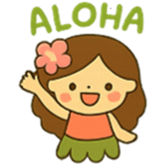 Happy Hula Girl No.1