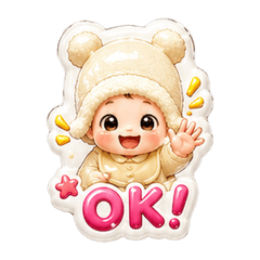 赤ちゃんの日常スタンプ Vol.2