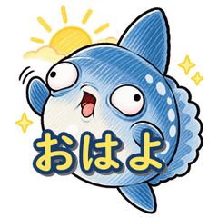 ラリ目マンボウの日常アクション