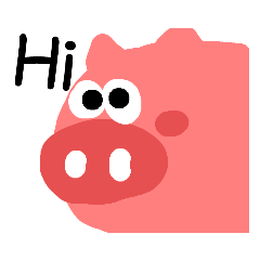 happy pig baby