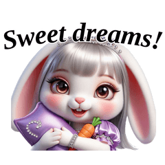 ウサギのプリンセス (良い夢を!)
